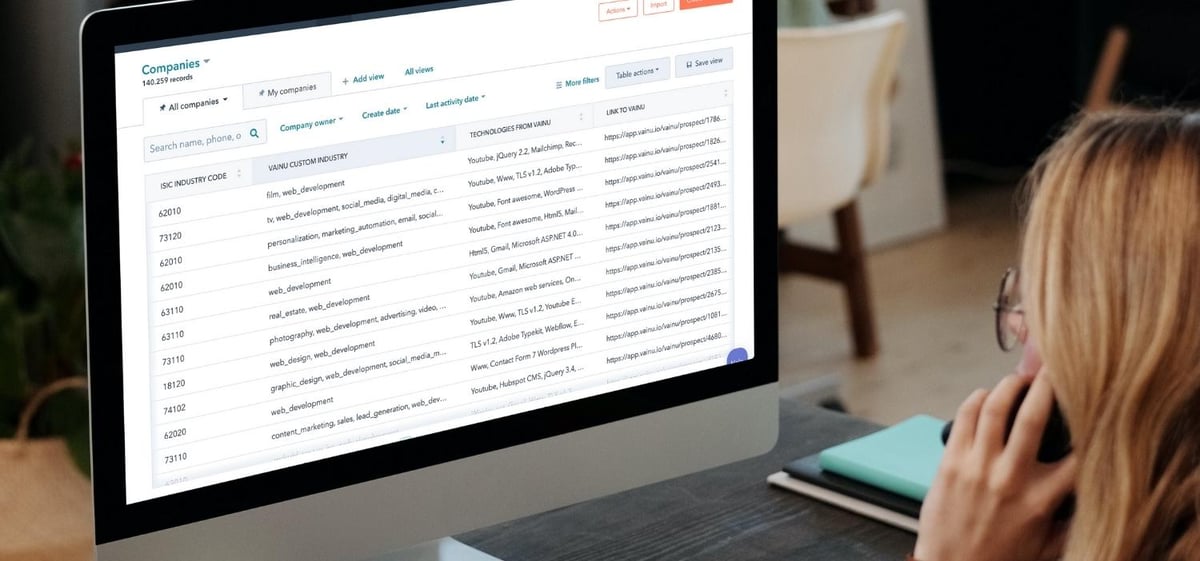 Keep Your Global Company Data Updated with Vainu's HubSpot Connector