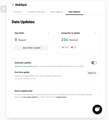 Better visibility over your data updates
