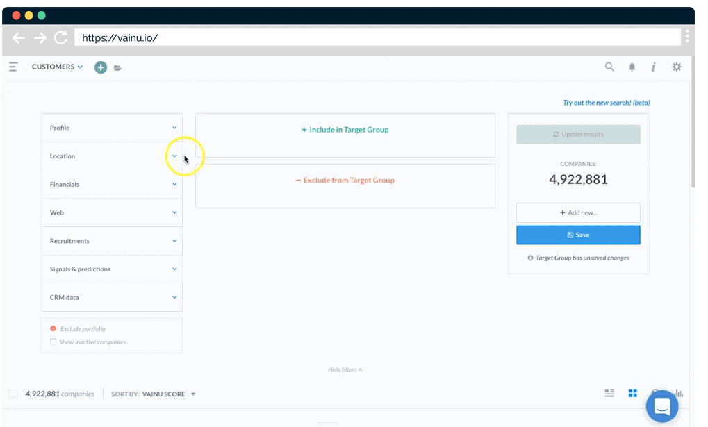 find highly digitalized companies