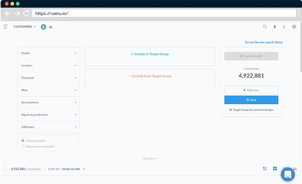 Fin companies using a certain technology