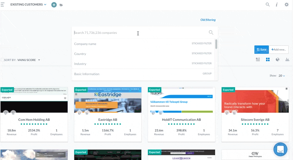 Prospecting Signal New Business